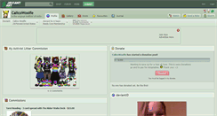 Desktop Screenshot of calicowoolfe.deviantart.com