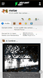 Mobile Screenshot of meloe.deviantart.com