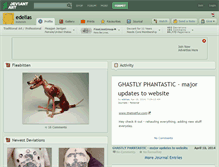 Tablet Screenshot of edelias.deviantart.com