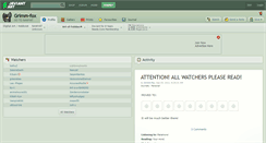 Desktop Screenshot of grimm-fox.deviantart.com