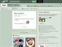 Tablet Screenshot of eddxkevin-group.deviantart.com