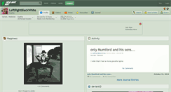 Desktop Screenshot of leftrightblackwhite.deviantart.com