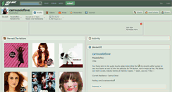 Desktop Screenshot of carrouseloflove.deviantart.com
