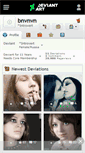 Mobile Screenshot of bnvnvn.deviantart.com