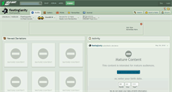 Desktop Screenshot of fleetingsanity.deviantart.com