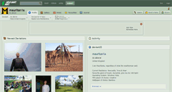 Desktop Screenshot of mauritan1a.deviantart.com