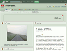Tablet Screenshot of lei-mortagashi.deviantart.com