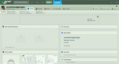 Desktop Screenshot of amythehedgehog66.deviantart.com