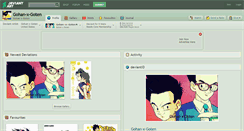 Desktop Screenshot of gohan-x-goten.deviantart.com