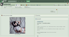 Desktop Screenshot of candyxcloud.deviantart.com