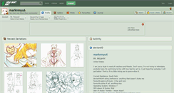 Desktop Screenshot of marknmyu6.deviantart.com