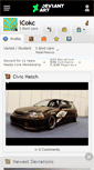 Mobile Screenshot of icokc.deviantart.com