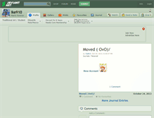 Tablet Screenshot of ike910.deviantart.com