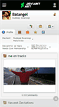 Mobile Screenshot of batangel.deviantart.com