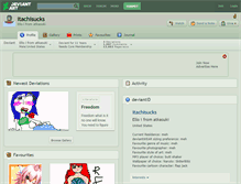 Tablet Screenshot of itachisucks.deviantart.com