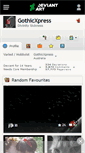 Mobile Screenshot of gothicxpress.deviantart.com