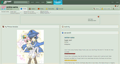 Desktop Screenshot of anime-sama.deviantart.com