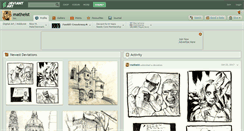 Desktop Screenshot of matheist.deviantart.com