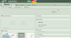 Desktop Screenshot of heiscome.deviantart.com