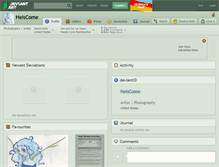 Tablet Screenshot of heiscome.deviantart.com