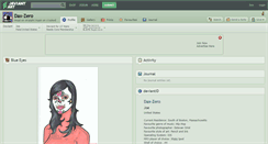 Desktop Screenshot of dax-zero.deviantart.com