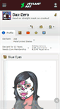 Mobile Screenshot of dax-zero.deviantart.com