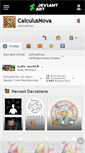 Mobile Screenshot of calculusnova.deviantart.com