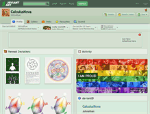 Tablet Screenshot of calculusnova.deviantart.com