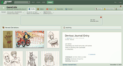 Desktop Screenshot of gaaracutie.deviantart.com