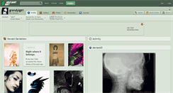 Desktop Screenshot of grendylgirl.deviantart.com
