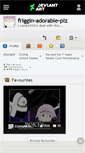 Mobile Screenshot of friggin-adorable-plz.deviantart.com
