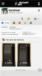 Mobile Screenshot of karebear.deviantart.com