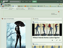 Tablet Screenshot of ciro1984.deviantart.com