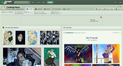 Desktop Screenshot of cooking-nana.deviantart.com