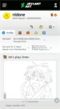 Mobile Screenshot of nidone.deviantart.com