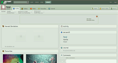 Desktop Screenshot of hyuj.deviantart.com