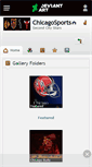 Mobile Screenshot of chicagosports.deviantart.com