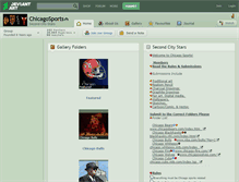 Tablet Screenshot of chicagosports.deviantart.com