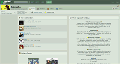 Desktop Screenshot of exposart.deviantart.com