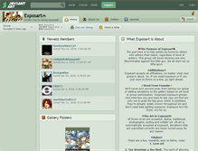 Tablet Screenshot of exposart.deviantart.com