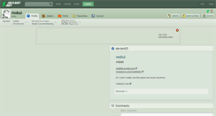 Desktop Screenshot of mobul.deviantart.com