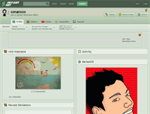Tablet Screenshot of conanxxx.deviantart.com