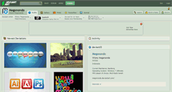 Desktop Screenshot of megonondo.deviantart.com