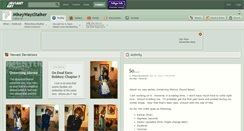 Desktop Screenshot of mikeywaysstalker.deviantart.com