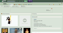Desktop Screenshot of lzyboi.deviantart.com