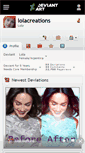 Mobile Screenshot of lolacreations.deviantart.com