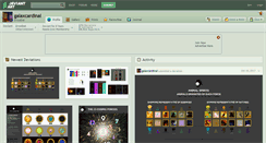 Desktop Screenshot of galaxcardinal.deviantart.com