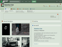 Tablet Screenshot of palestine-club.deviantart.com