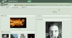 Desktop Screenshot of belost.deviantart.com