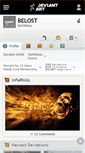 Mobile Screenshot of belost.deviantart.com